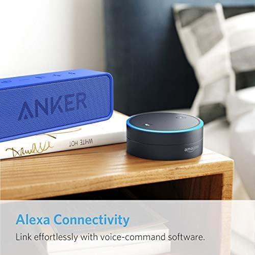 image:imageAnker Soundcore Upgraded Bluetooth Speaker with IPX5 Waterproof Stereo Sound 24H Playtime Portable Wireless Speaker for iPhone Samsung and More BlackBlue