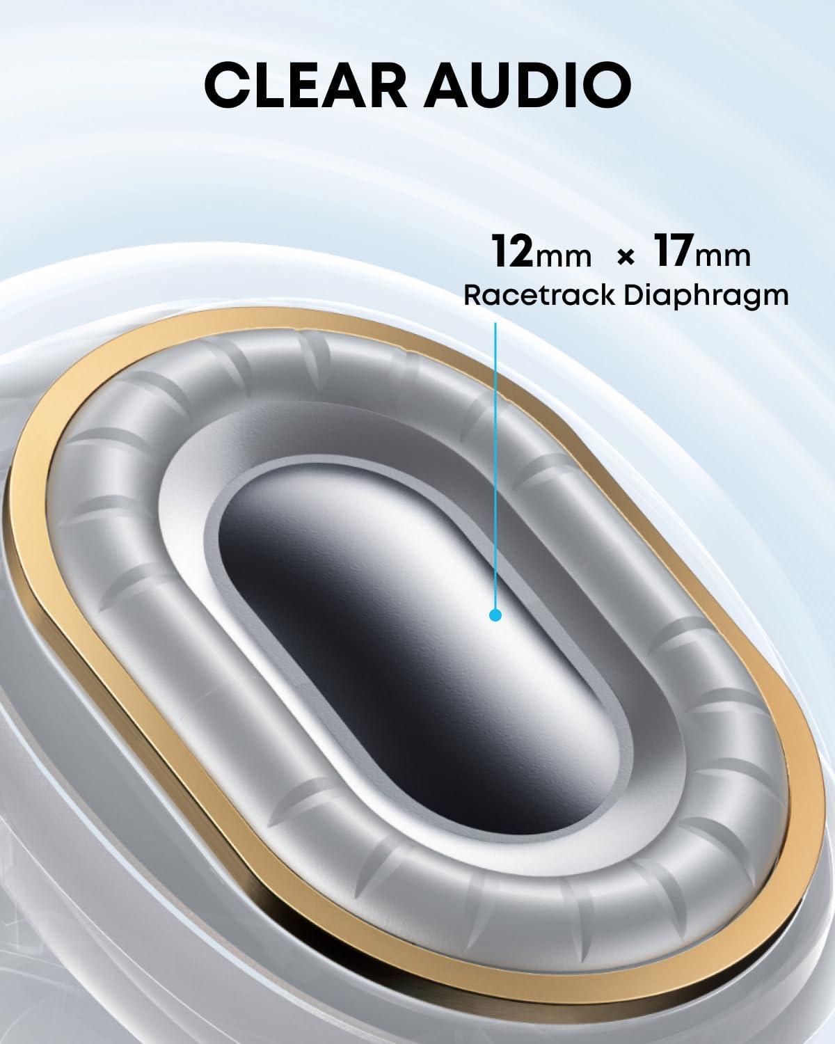 image:imageSoundcore C40i by Anker OpenEar Earbuds ClipOn Headphones Flexible Joint Design Button Controls Lightweight Comfort Stable Fit with Attachable Ear Grips Expansive Drivers for Clear SoundClarity Black