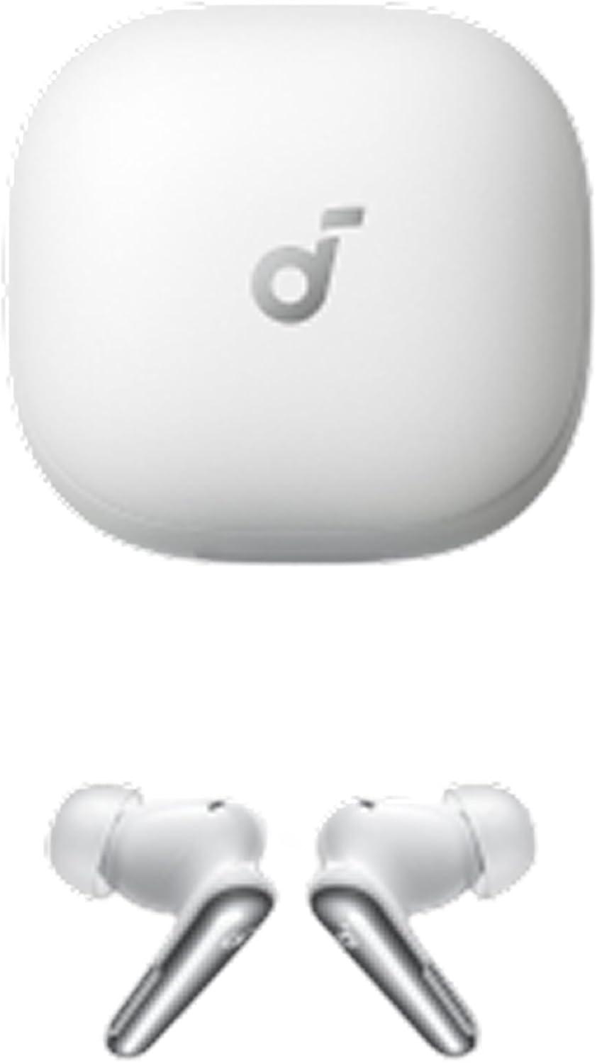 image:imageSoundcore Liberty 4 Pro by Anker Noise Cancelling Wireless Earbuds 7Sensor and RealTime Adaptive Noise Cancelling 2 Faster Charging StudioLevel HiFi Music Clear Calls with 6 Mics and AIWhite
