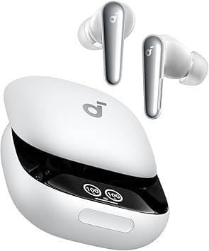 image:imageSoundcore Liberty 4 Pro by Anker Noise Cancelling Wireless Earbuds 7Sensor and RealTime Adaptive Noise Cancelling 2 Faster Charging StudioLevel HiFi Music Clear Calls with 6 Mics and AIWhite