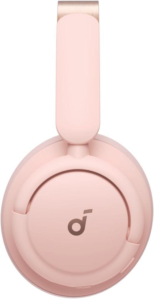 image:imageSoundcore Q30 by Anker Hybrid Active Noise Cancelling Headphones Multiple Modes HiRes Audio Custom EQ via App 50H Playtime Comfortable Fit Bluetooth Multipoint ConnectionPink