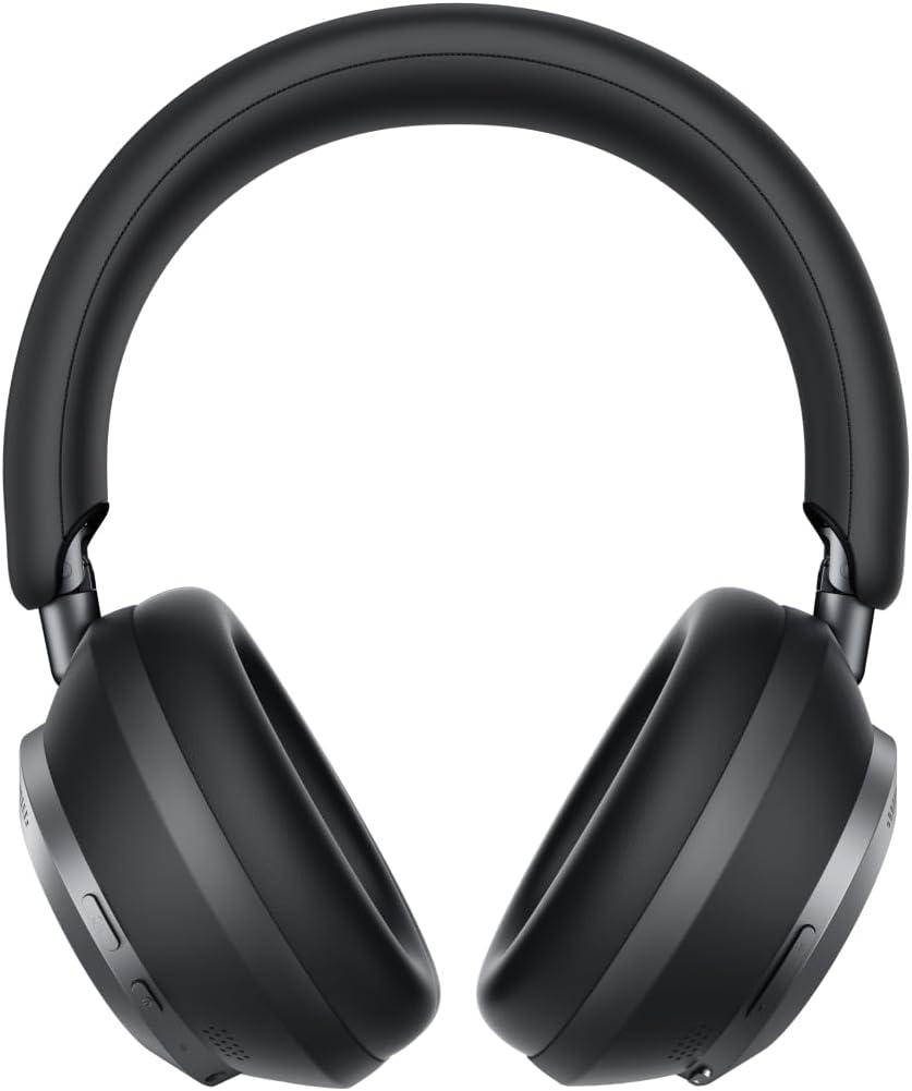 image:imageSoundcore Space One Pro FlexiCurve OverEar Headphone Adaptive Active Noise Cancelling Headphones Driven by 6 Mics 60H Lossless Audio UltraFast Charging HiRes Wireless Comfortable FitJet Black