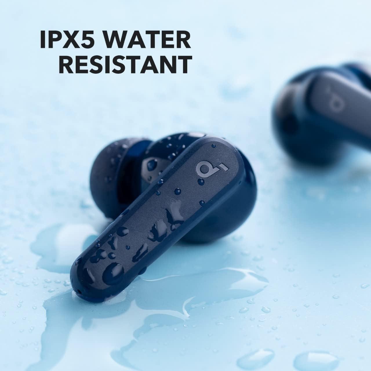 image:imageSoundcore by Anker P20i True Wireless Earbuds 10mm Drivers with Big Bass Bluetooth 53 30H Long Playtime WaterResistant 2 Mics for AI Clear Calls 22 Preset EQs Customization BlueBlue