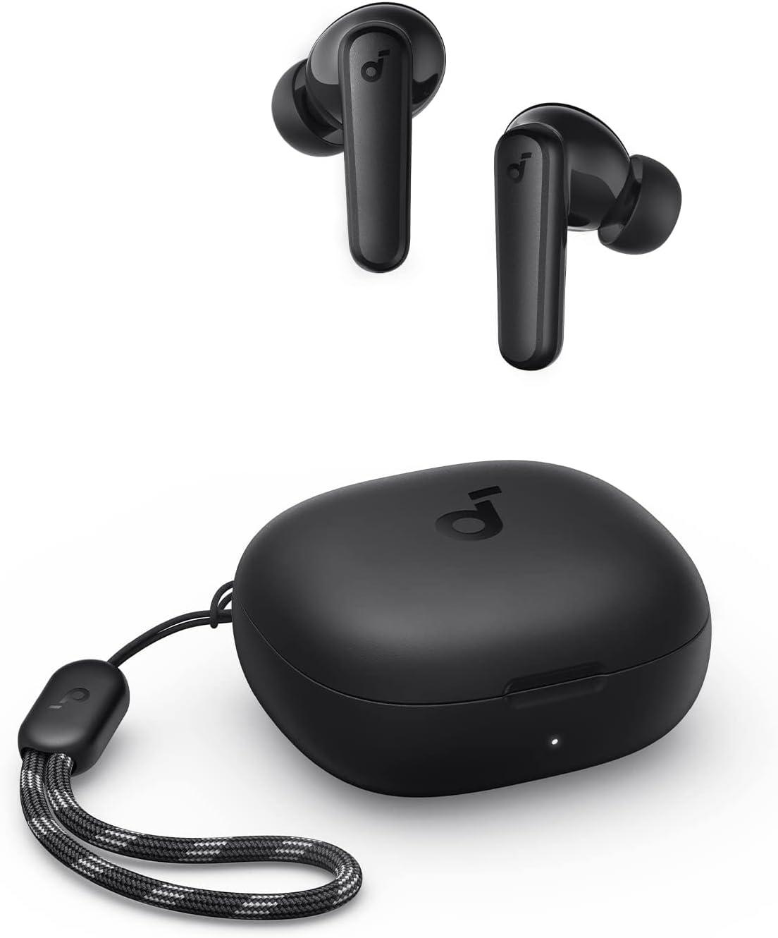 image:imageSoundcore by Anker P20i True Wireless Earbuds 10mm Drivers with Big Bass Bluetooth 53 30H Long Playtime WaterResistant 2 Mics for AI Clear Calls 22 Preset EQs Customization BlueBlack