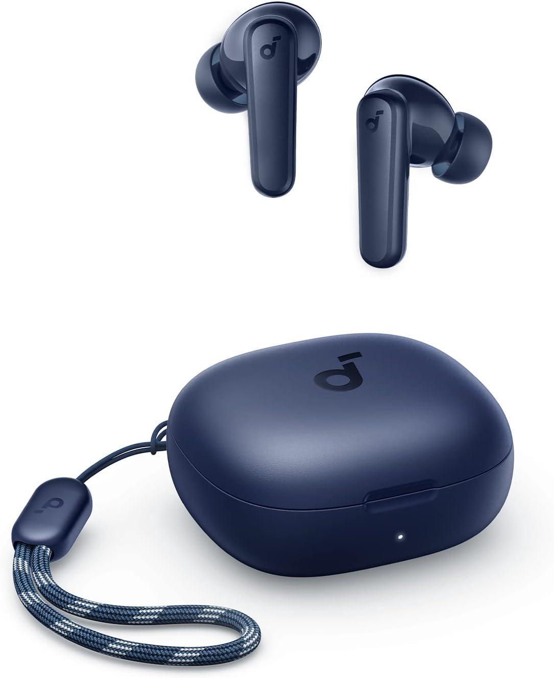 image:imageSoundcore by Anker P20i True Wireless Earbuds 10mm Drivers with Big Bass Bluetooth 53 30H Long Playtime WaterResistant 2 Mics for AI Clear Calls 22 Preset EQs Customization BlueBlue