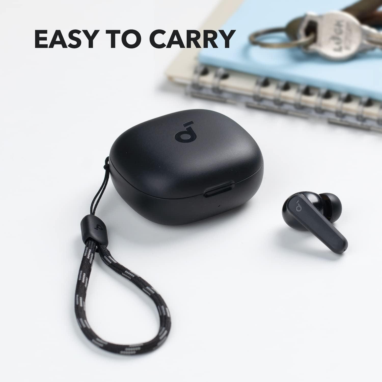 image:imageSoundcore by Anker P20i True Wireless Earbuds 10mm Drivers with Big Bass Bluetooth 53 30H Long Playtime WaterResistant 2 Mics for AI Clear Calls 22 Preset EQs Customization BlueBlack