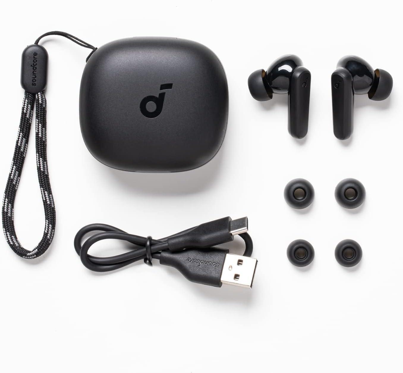 image:imageSoundcore by Anker P20i True Wireless Earbuds 10mm Drivers with Big Bass Bluetooth 53 30H Long Playtime WaterResistant 2 Mics for AI Clear Calls 22 Preset EQs Customization BlueBlack