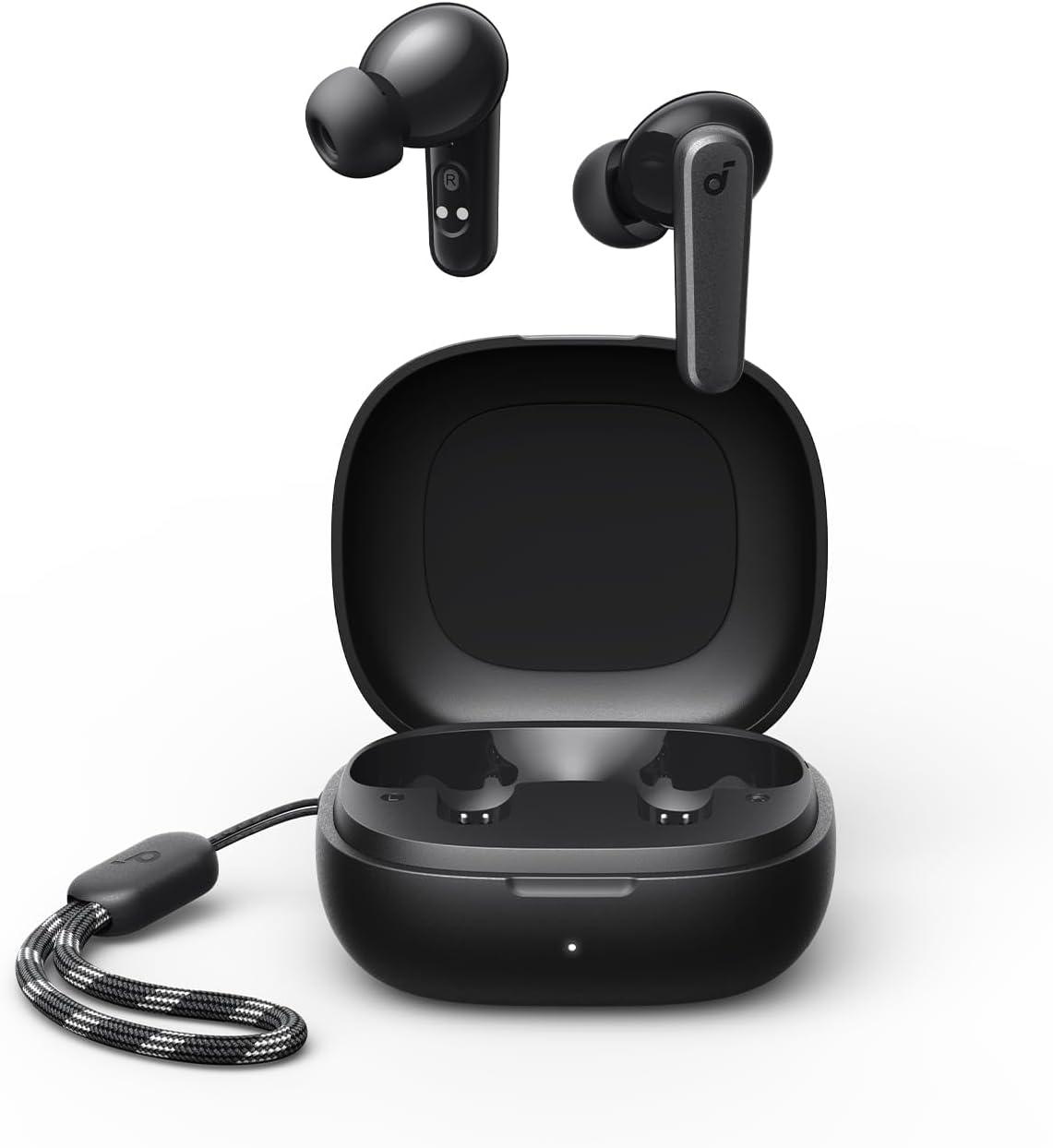 image:imageSoundcore by Anker P20i True Wireless Earbuds 10mm Drivers with Big Bass Bluetooth 53 30H Long Playtime WaterResistant 2 Mics for AI Clear Calls 22 Preset EQs Customization BlueBlack