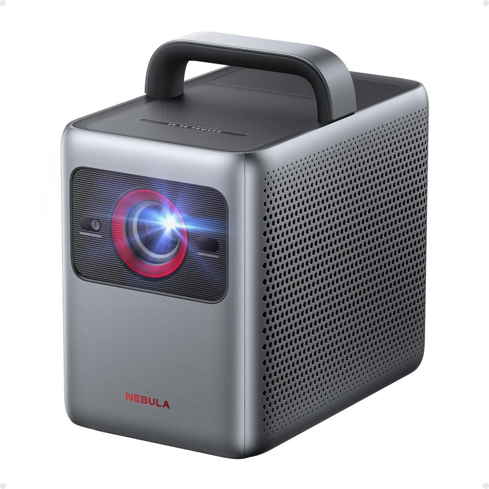 image:imageNEBULA Cosmos Laser 4K Projector 2200 ANSI Lumens Android TV with Dongle Autofocus Auto Keystone Correction Screen Fit Home Theater Projector with WiFi amp Bluetooth for Office and Business UseCosmos 4K SE 1800 ANSI