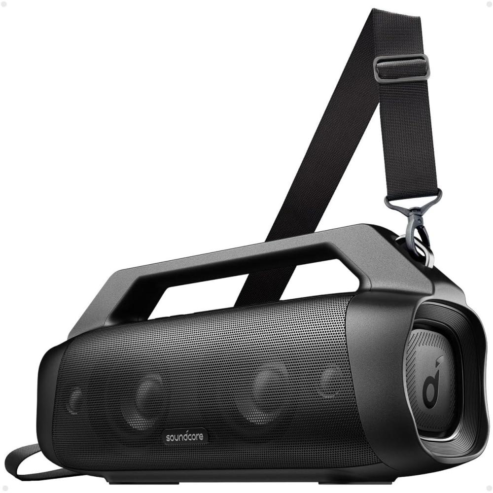 image:imageSoundcore Anker Motion Boom Plus IP67 Outdoor Speaker with 80W Stereo Sound BlackBlack