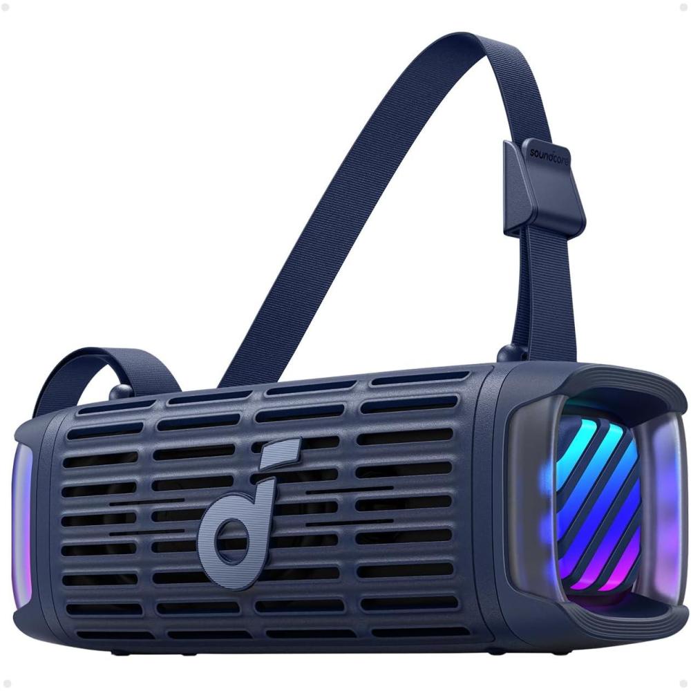 image:imageSoundcore Boom 3i by Anker Compact Outdoor Speaker IP68 Waterproof Floating Playback SaltwaterResistant BassUp 20 50W Portable Speaker Bluetooth 53 16H TWS KayakFishingCampingGreenBlue