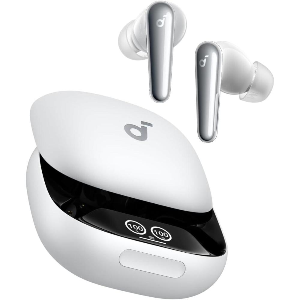 image:imageSoundcore Liberty 4 Pro by Anker Noise Cancelling Wireless Earbuds 7Sensor and RealTime Adaptive Noise Cancelling 2 Faster Charging StudioLevel HiFi Music Clear Calls with 6 Mics and AIWhite