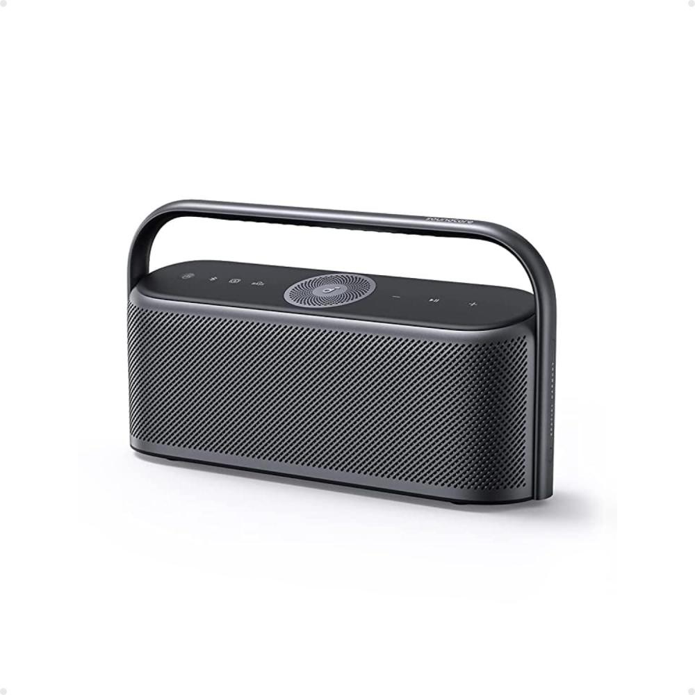image:imageSoundcore Motion X600 Portable Bluetooth Speaker HiRes Spatial Audio with Wireless 50W Sound IPX7 Waterproof Pro EQ AUXin Portable Speaker for Home Office Backyard and Bathroom UseBlack
