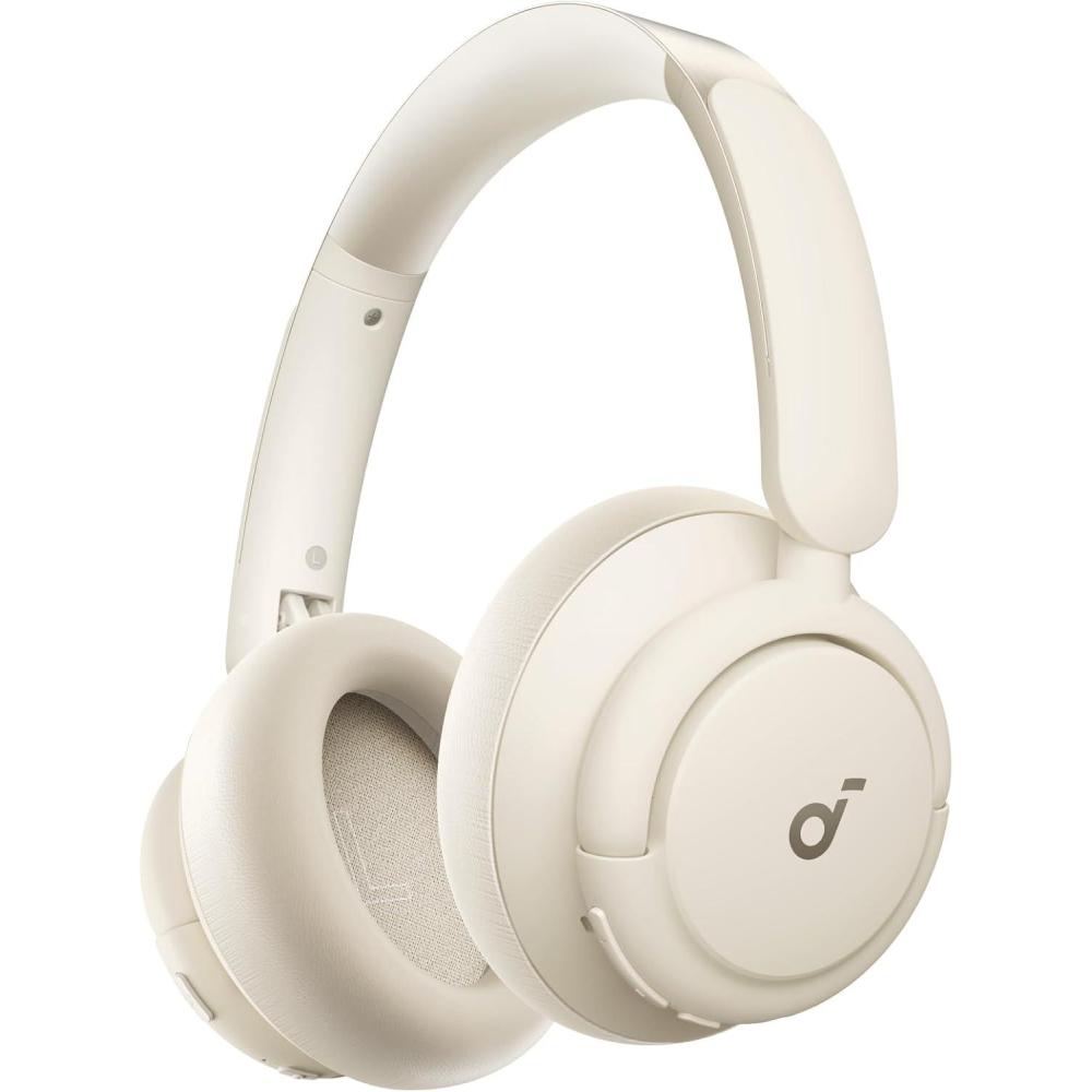 image:imageSoundcore Q30 by Anker Hybrid Active Noise Cancelling Headphones Multiple Modes HiRes Audio Custom EQ via App 50H Playtime Comfortable Fit Bluetooth Multipoint ConnectionBeige