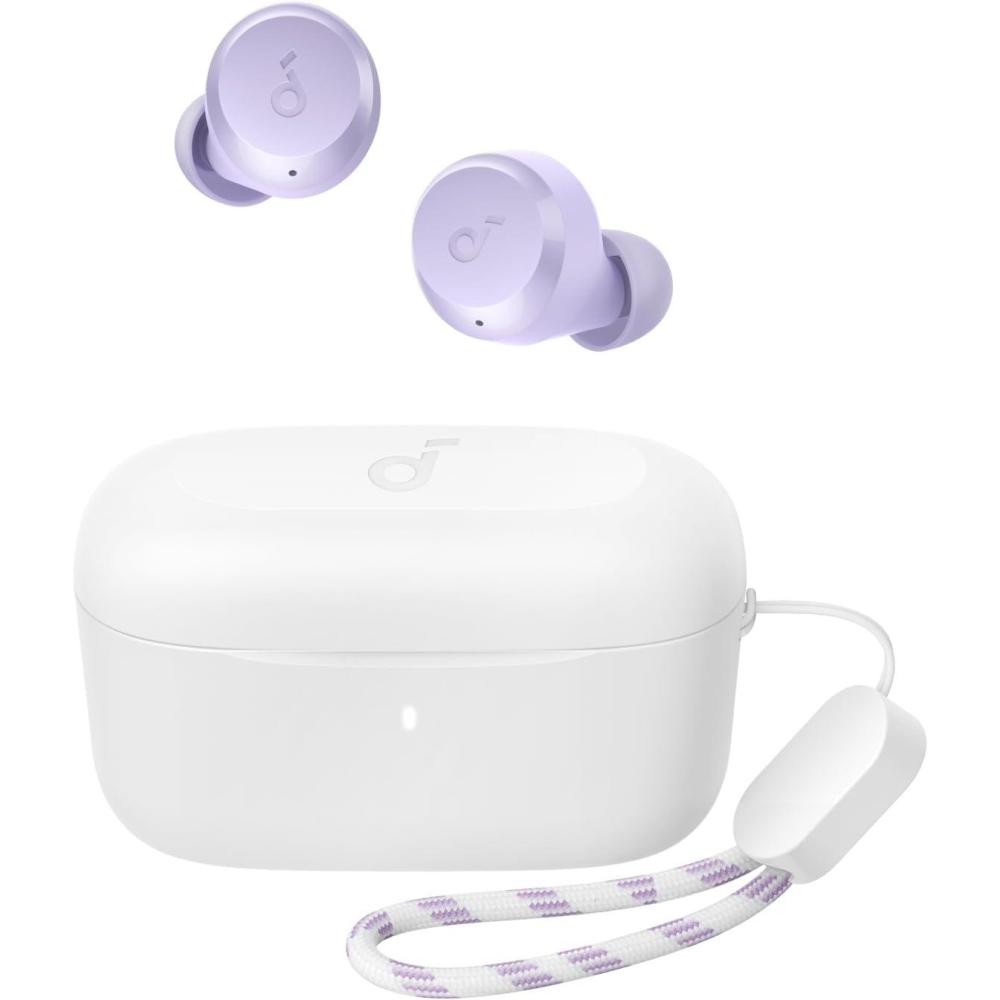 image:imageSoundcore by Anker A20i True Wireless Earbuds Bluetooth 53 App Customized Sound 28H Long Playtime WaterResistant 2 Mics for AI Clear Calls Single Earbud ModePurple