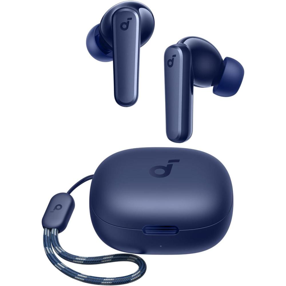 image:imageSoundcore by Anker P20i True Wireless Earbuds 10mm Drivers with Big Bass Bluetooth 53 30H Long Playtime WaterResistant 2 Mics for AI Clear Calls 22 Preset EQs Customization BlueBlue
