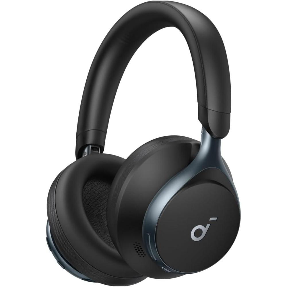 image:imageSoundcore by Anker Space One Active Noise Cancelling Headphones 2X Stronger Voice Reduction 40H ANC Playtime App Control LDAC HiRes Wireless Audio Comfortable Fit Clear Calls Bluetooth 53Abyss Black