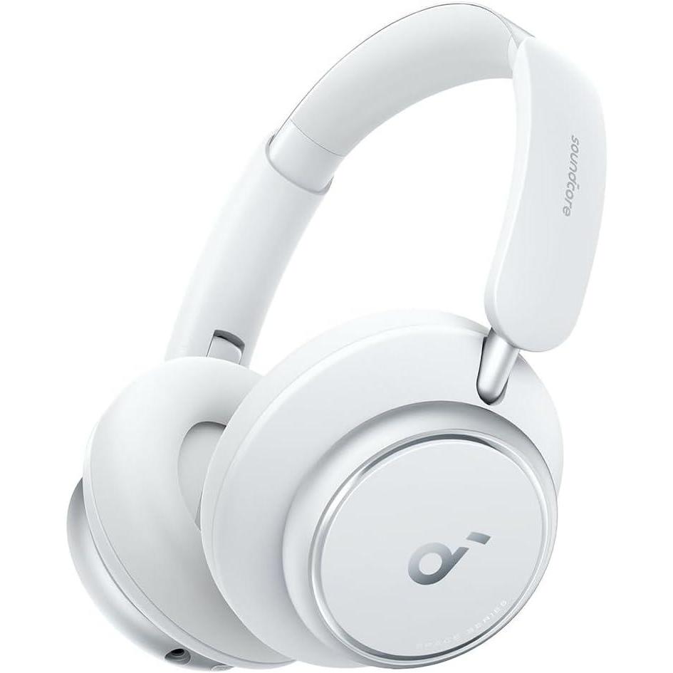 image:imageSoundcore by Anker Space Q45 Adaptive Active Noise Cancelling Headphones Reduce Noise by Up to 98 50H Playtime App Control LDAC HiRes Wireless Audio Comfortable Fit Clear Calls Bluetooth 53White