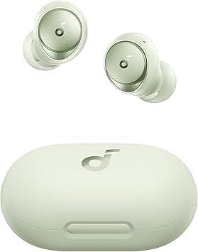 image:imagesoundcore by Anker Space A40 AutoAdjustable Active Noise Cancelling Wireless Earbuds Reduce Noise by Up to 98 50H Playtime HiRes Sound Comfortable Fit App Customization Wireless Charge BlueGreen