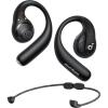 image:imageSoundcore by Anker AeroFit Pro OpenEar Headphones Ultra Comfort Secure Fit Ergonomic Design Rich Sound with LDAC Bluetooth 53 IP55 WaterResistant 46H Playtime App Control Wireless EarbudsDynamic Black