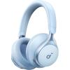 image:imageSoundcore by Anker Space One Active Noise Cancelling Headphones 2X Stronger Voice Reduction 40H ANC Playtime App Control LDAC HiRes Wireless Audio Comfortable Fit Clear Calls Bluetooth 53Sky Blue