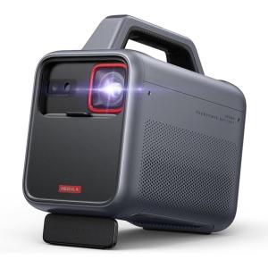 NEBULA Mars 3 Outdoor Portable Projector, 1000 ANSI Lumens, AI-Powered Image, Built-In Battery with 5 Hour Playtime, Android TV, 200 Inch Home Theater, for Backyard, Office and Business, and Camping