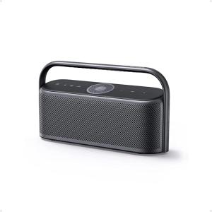 Soundcore Motion X600 Portable Bluetooth Speaker, Hi-Res Spatial Audio with Wireless 50W Sound, IPX7 Waterproof, Pro EQ, AUX-in, Portable Speaker for Home, Office, Backyard and Bathroom Use(Black)