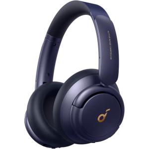 Soundcore Q30 by Anker, Hybrid Active Noise Cancelling Headphones, Multiple Modes, Hi-Res Audio, Custom EQ via App, 50H Playtime, Comfortable Fit, Bluetooth, Multipoint Connection(Blue)