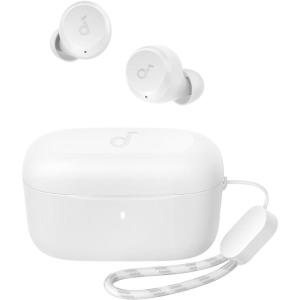 Soundcore by Anker A20i True Wireless Earbuds, Bluetooth 5.3, App, Customized Sound, 28H Long Playtime, Water-Resistant, 2 Mics for AI Clear Calls, Single Earbud Mode(White)