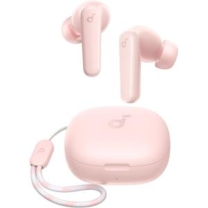 Soundcore by Anker P20i True Wireless Earbuds, 10mm Drivers with Big Bass, Bluetooth 5.3, 30H Long Playtime, Water-Resistant, 2 Mics for AI Clear Calls, 22 Preset EQs, Customization (Blue)(Pink)