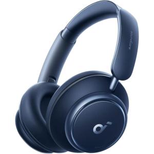 Soundcore by Anker Space Q45 Adaptive Active Noise Cancelling Headphones, Reduce Noise by Up to 98%, 50H Playtime, App Control, LDAC Hi-Res Wireless Audio, Comfortable Fit, Clear Calls, Bluetooth 5.3(Blue)