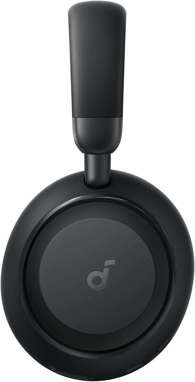 image:imageSoundcore Space 2 by Anker Active Noise Cancelling Headphones Comfortable Fit 50H Playtime LDAC HiRes Wireless Audio Dual Connection Clear Calls Bluetooth 61 Nap Mode Wearing DetectionJet Black
