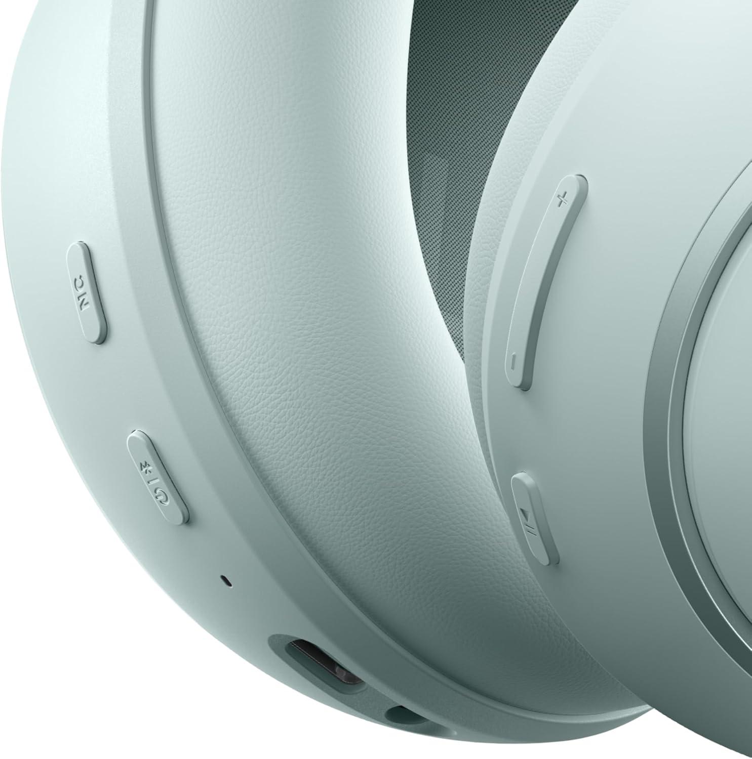 image:imageSoundcore Space 2 by Anker Active Noise Cancelling Headphones Comfortable Fit 50H Playtime LDAC HiRes Wireless Audio Dual Connection Clear Calls Bluetooth 61 Nap Mode Wearing DetectionSeafoam Green