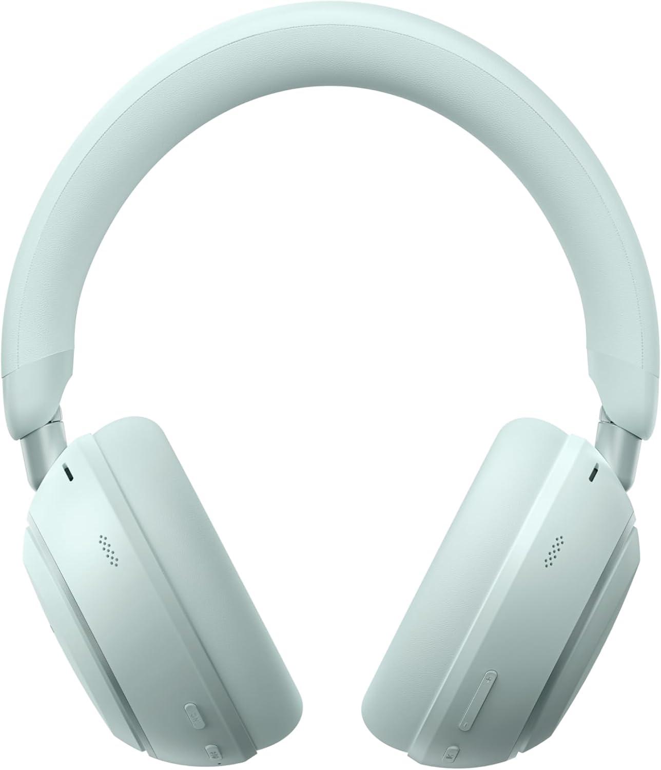 image:imageSoundcore Space 2 by Anker Active Noise Cancelling Headphones Comfortable Fit 50H Playtime LDAC HiRes Wireless Audio Dual Connection Clear Calls Bluetooth 61 Nap Mode Wearing DetectionSeafoam Green