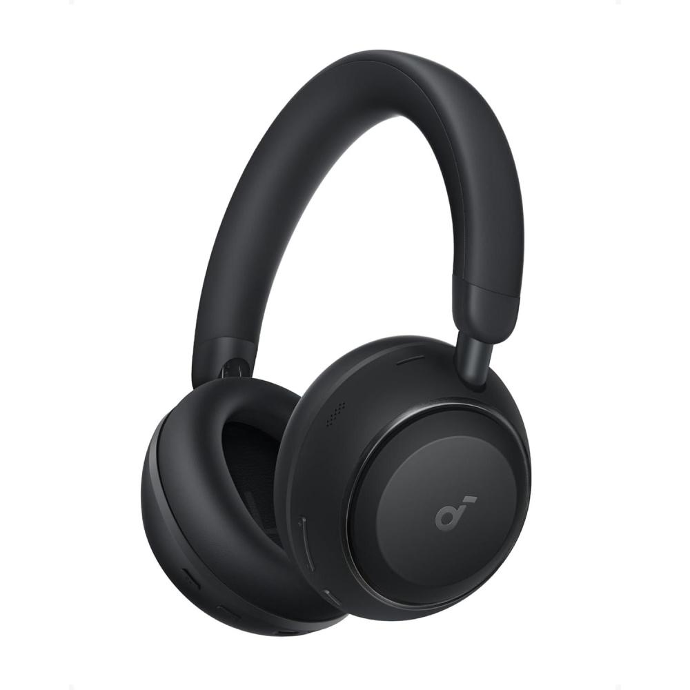 image:imageSoundcore Space 2 by Anker Active Noise Cancelling Headphones Comfortable Fit 50H Playtime LDAC HiRes Wireless Audio Dual Connection Clear Calls Bluetooth 61 Nap Mode Wearing DetectionJet Black